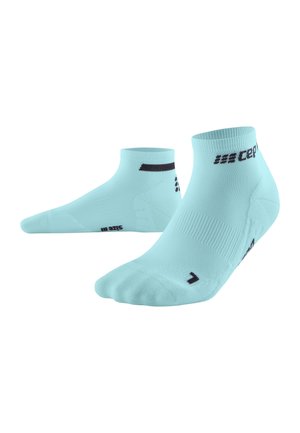 THE RUN COMPRESSION SOCKS LOW CUT WOMEN - MADE IN GERMANY - Sportsocken - light blue