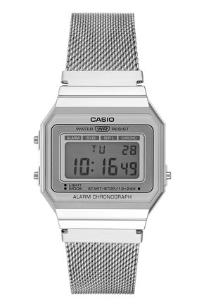 Montre à affichage digital - silver-coloured