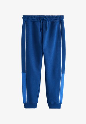 Next, REGULAR FIT PANELLED SPORT JOGGERS - Teplákové kalhoty - blue black