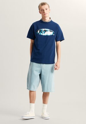 T-shirts print - medium blue