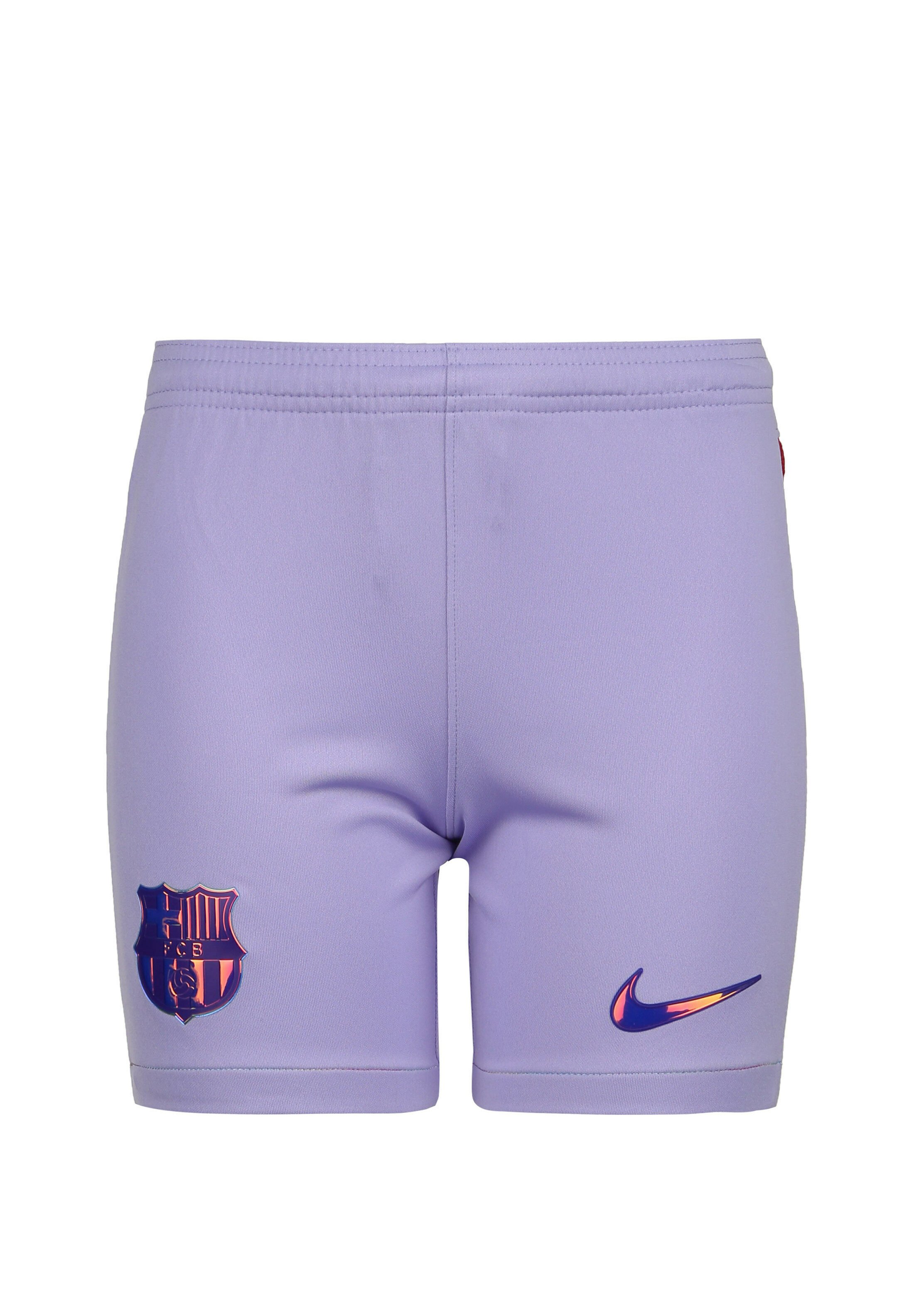 Nike Performance FC BARCELONA HOME/AWAY STADIUM 2021/2022 - Pantalón corto  de deporte - purple pulse / dtm iridescent/lila - Zalando.es