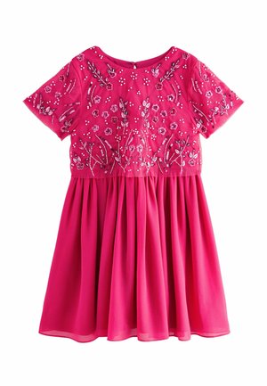 REGULAR FIT - SEQUIN EMBELLISHED - Koktélruha / Partiruha - bright pink