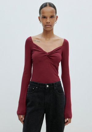 EDITED LOANA - Longsleeve - burgunder