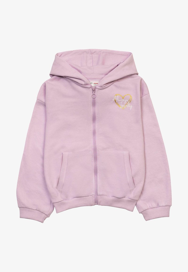MINOTI ZIP THROUGH HOODIE - Sudadera con cremallera - lilac