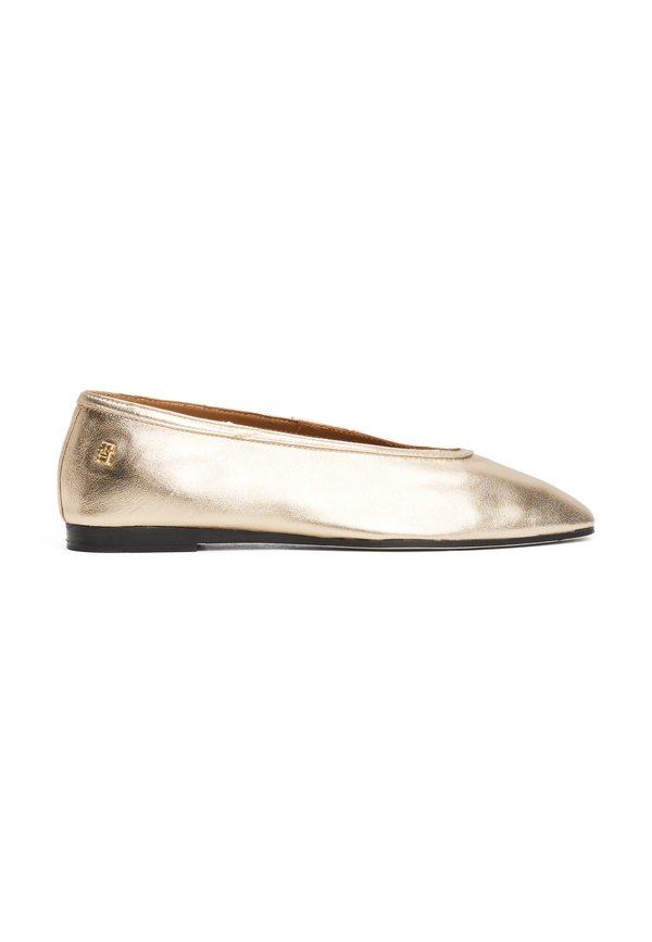 METAL NO BOW - Ballet pumps - gold2