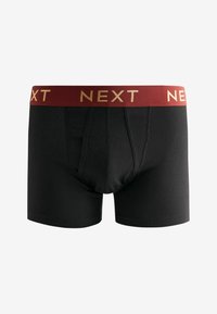 Next NEXT A-FRONTS 10 PACK - Trunks - black rich colour waistband