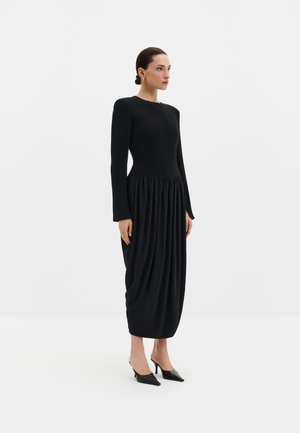 Malina, LEXIE BALLOON SKIRT MIDI DRESS - Vestito elegante - black