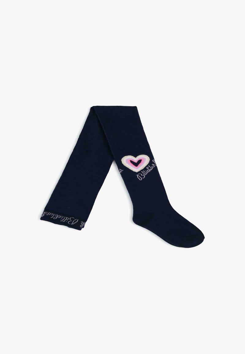Billieblush AVEC COEUR MÉTALLISÉ - Collants - indigo blue