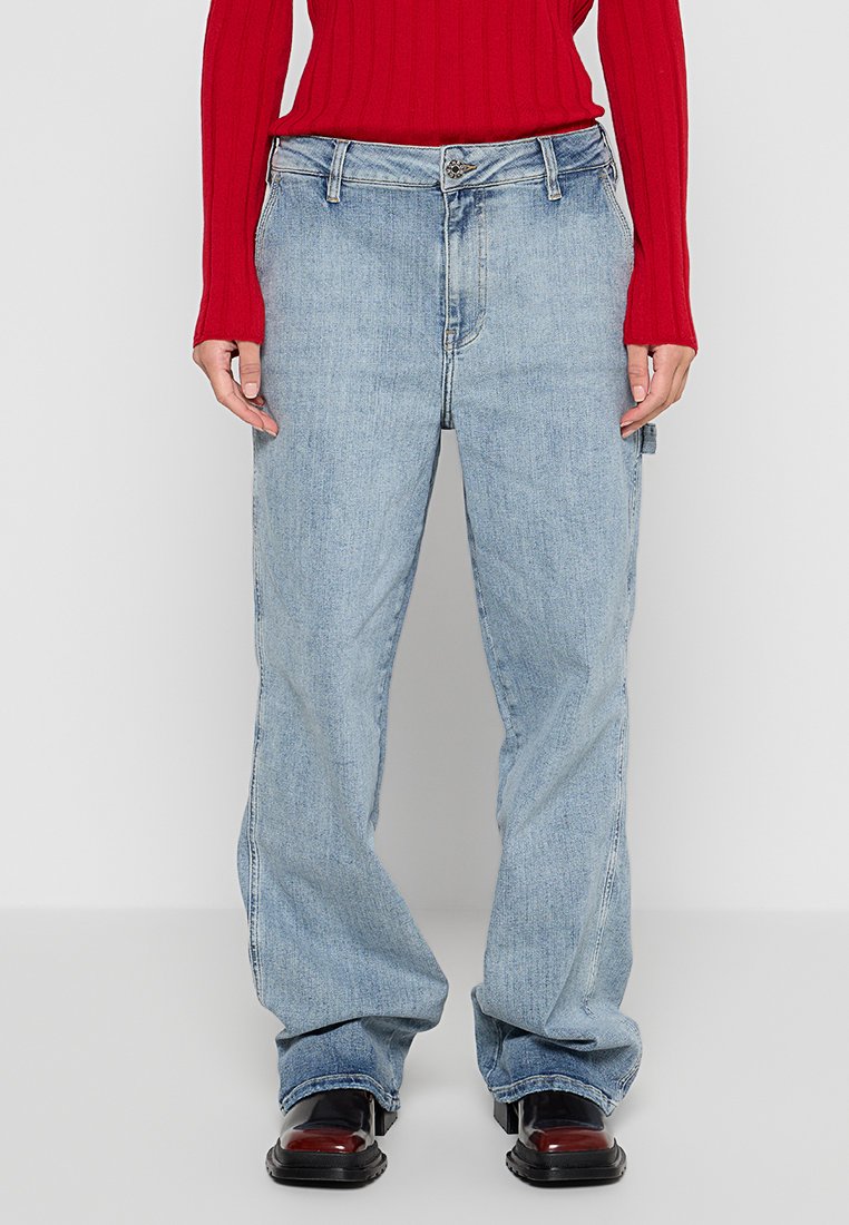 Tomorrow Relaxed fit jeans blauw