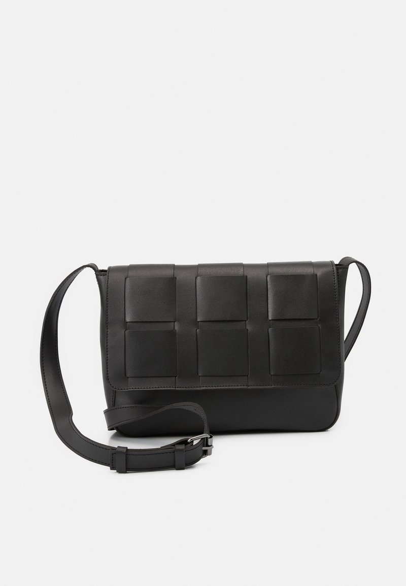 Zign LEATHER Across body bag 802 black/black Zalando.ie