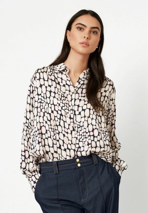 MIT VOLUMENÄRMEL GERADER SCHNITT - Hemdbluse - mehrfarbig