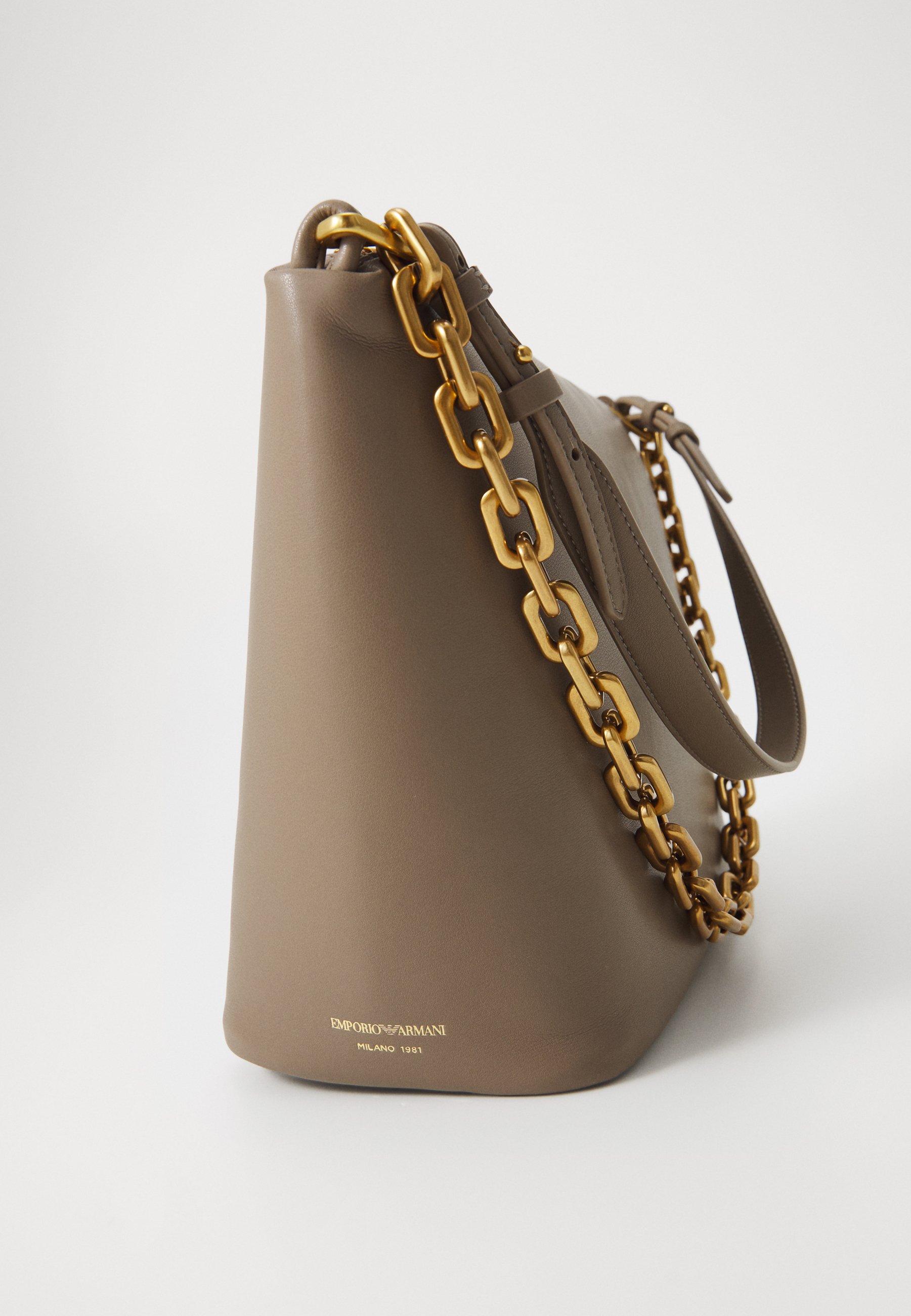 Emporio Armani SHOULDER BAG - Handbag - taupe - Zalando.co.uk