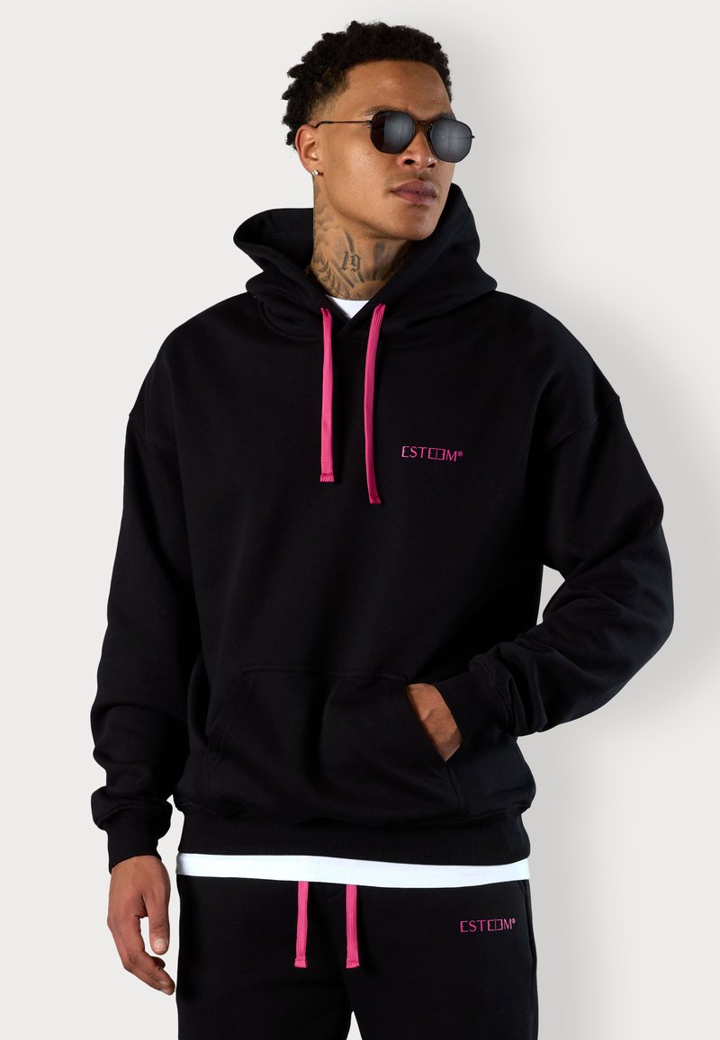 ESTEEM DISCREET OVERSIZED 2.0 - Kapuzenpullover - black