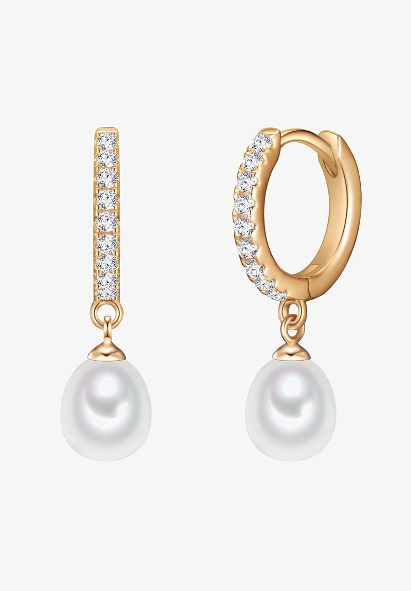 Valero Pearls SÜSSWASSER - Korvakorut - gold-coloured