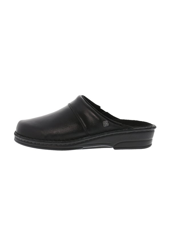 MEDINA - Pantolette flach - schwarz