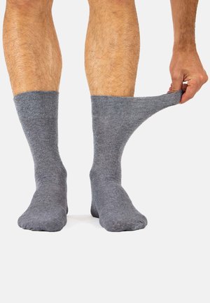 OCCULTO, 10 PACK 100% BAUMWOLLE BUSINESS - Socks - grau