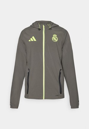 adidas Performance REAL MADRID VISTECH - Squadra - utility grey/semi frozen yellow