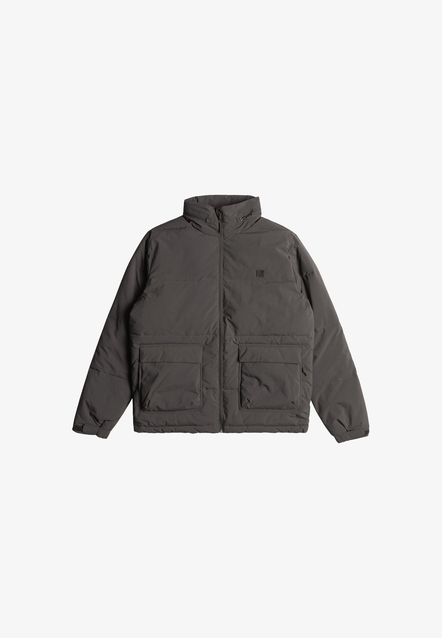 Grey Billabong Puffer Jackets Billabong POINT LAY STEPP Winter