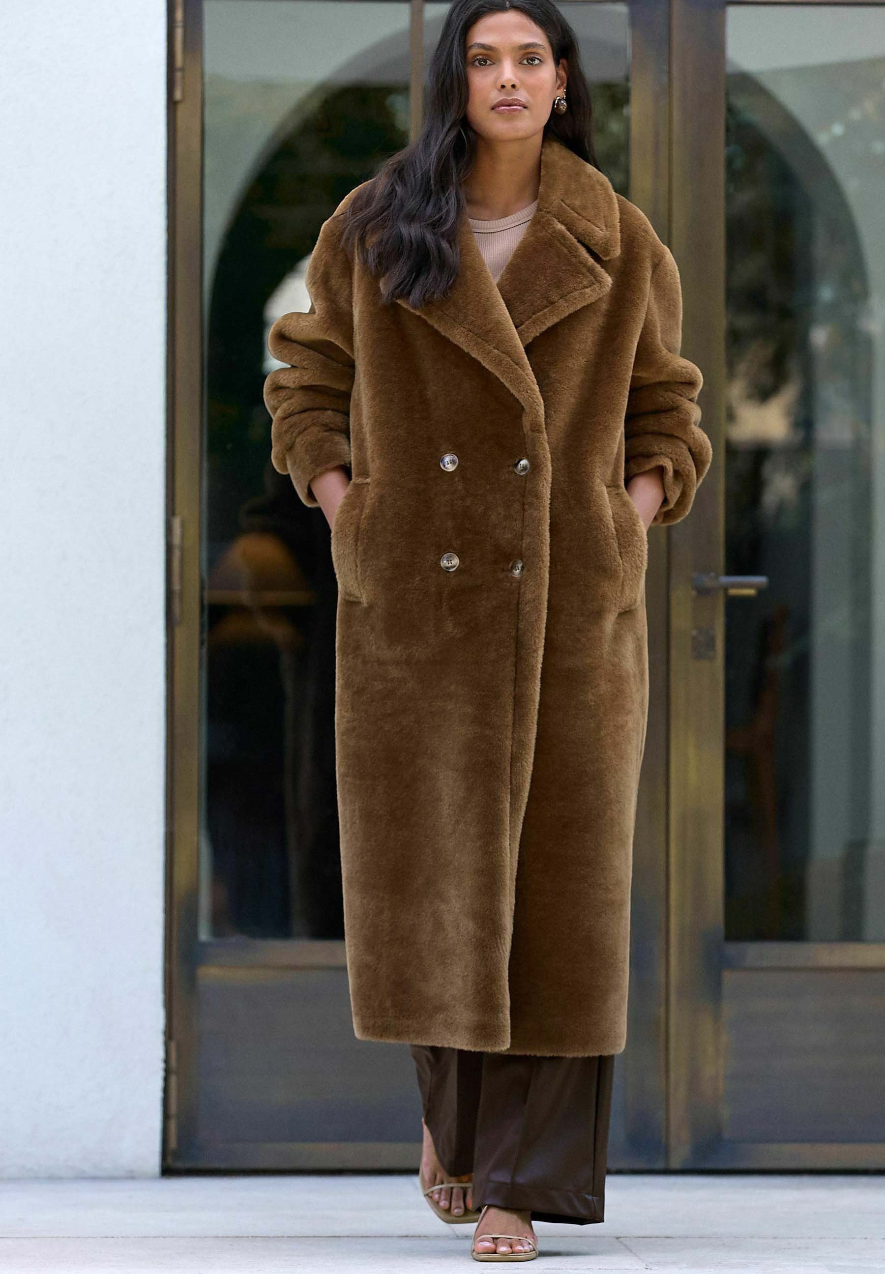 Next Classic coat - toffee/brown - Zalando
