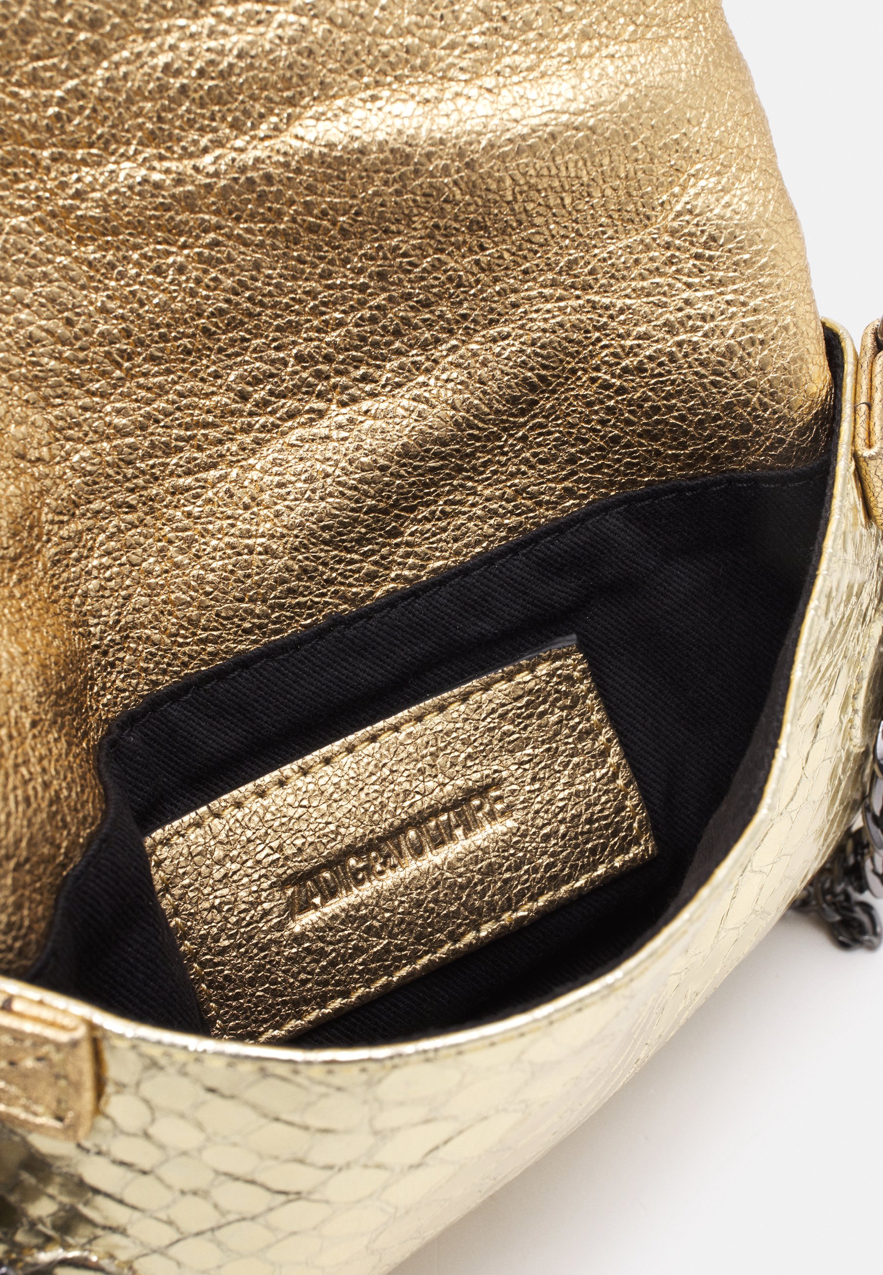 Zadig \u0026 Voltaire ROCK NANO - Bandolera - gold-coloured/dorado - Zalando.es