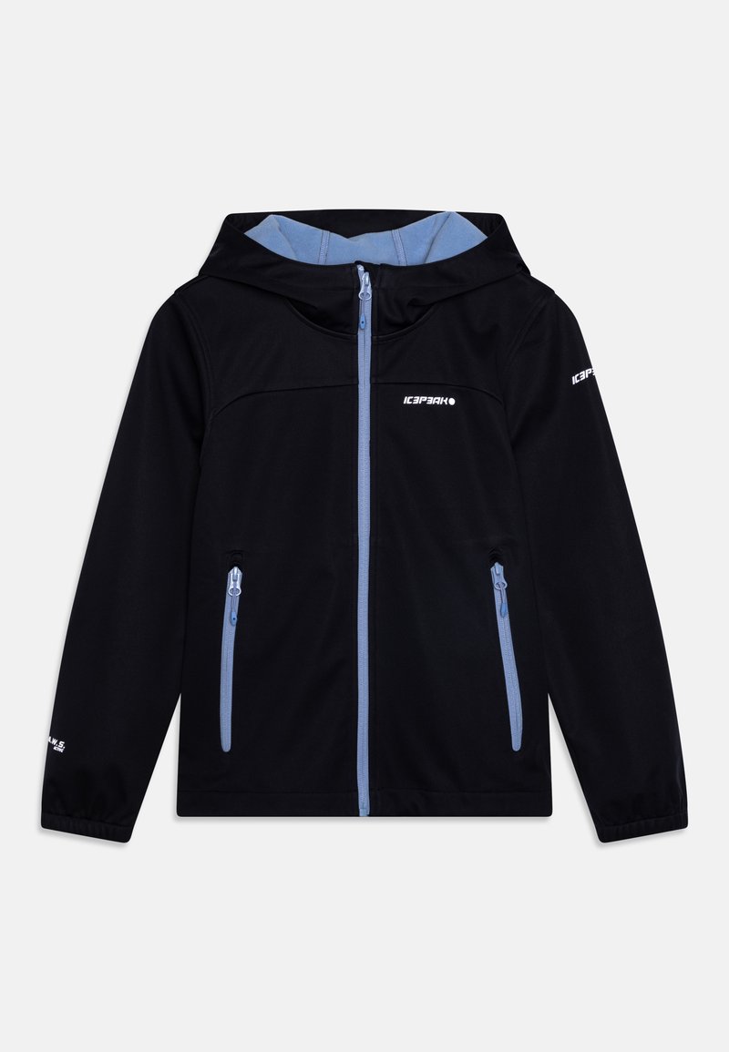 Icepeak - KLEVE JR UNISEX - Softshelljacka - blue, Förstora