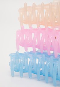 Fire & Glory LEONORA HAIRSHARK 3 PACK - Acessório para pentear cabelo - kentucky blue/pink/peach