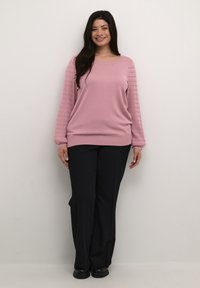 Kaffe Curve LINI - Maglione - mesa rose