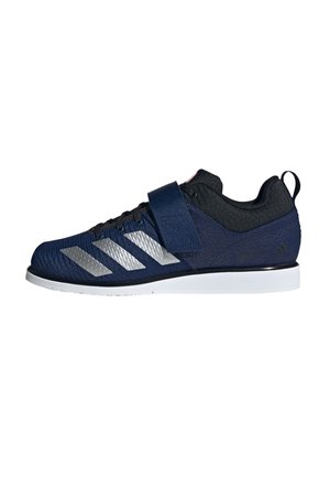 POWERLIFT 5 WEIGHTLIFTING - Scarpe da allenamento - dark blue   silver metallic   lucid red