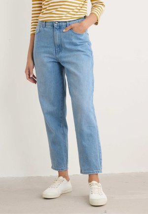 Seasalt Cornwall TOWAN - Mom Jeans - blue light wash high twis