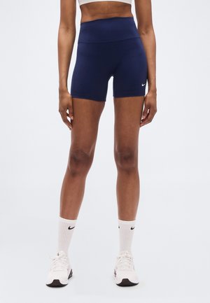 ONE SHORT  - Leggings - midnight navy/white