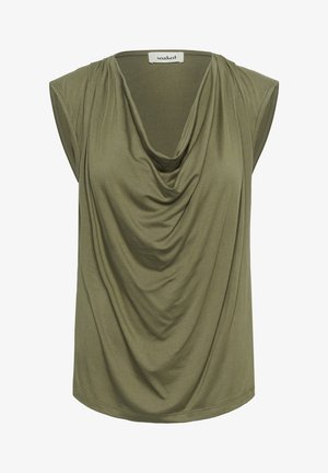 Soaked in Luxury, SLHANADI WATERFALL - Tricou cu imprimeu - dusky green