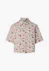 Short sleeved PCSALUME - Πουκαμίσα με κουμπιά - birch