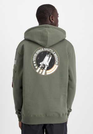 SPACE SHUTTLE - Hoodie - dark olive