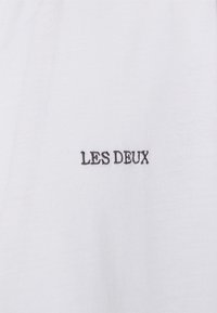 Les Deux DIEGO - T-shirt básica - white/raven