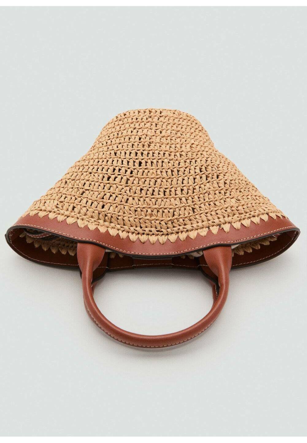 Mango Geantă de mână - brown/maro - Zalando.ro