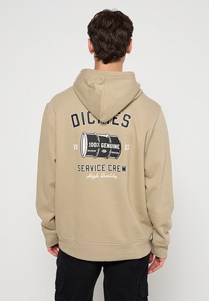 Dickies, SERVICE CREW HOODIE - Jersey con capucha - desert sand ds