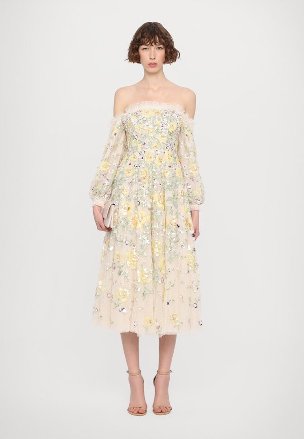 ELINA ROSE OFF SHOULDER BALLERINA DRESS - Occasion wear - cream2