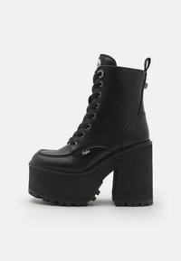 KILLAH LACE UP MID - Schnürstiefelette - black