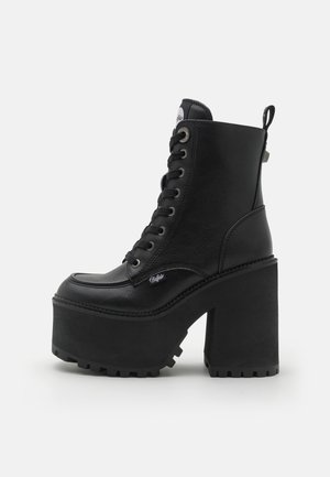 KILLAH LACE UP MID - Snørestøvletter - black