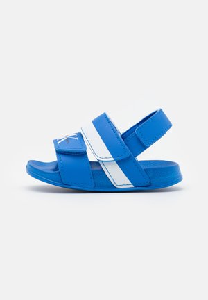 UNISEX - Sandały - royal/white