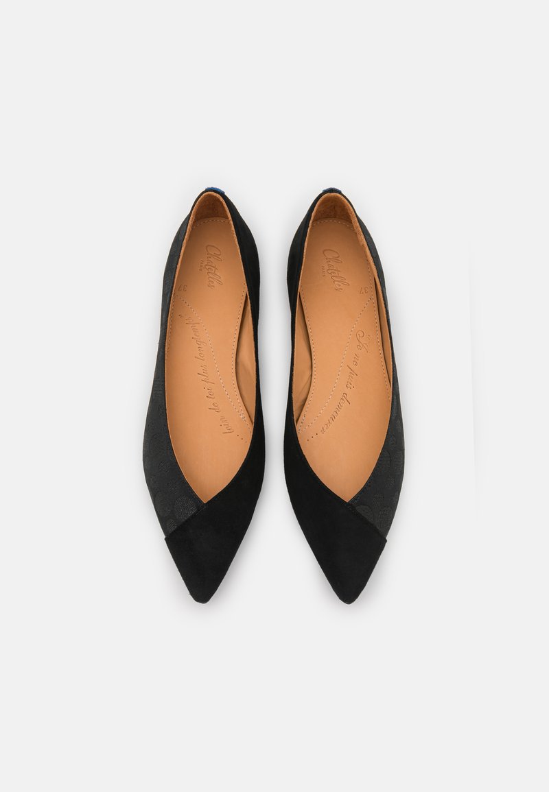 Damen Klassische Ballerinas | Chatelles AMEDEE SPOTTED Klassischer Ballerina black/schwarz - TN00606 Damen Klassische Ballerinas | Chatelles AMEDEE SPOTTED Klassischer Ballerina black/schwarz - TN00606