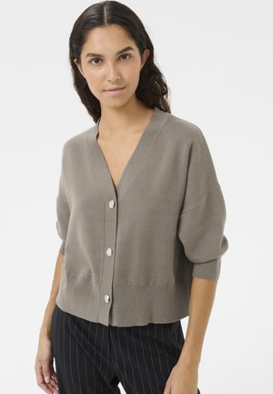 ANTONELLA V-NECK  - Cardigan - grey