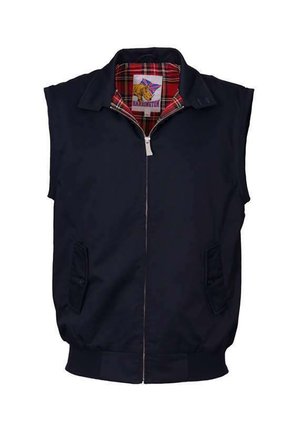 SANS MANCHE - Veste sans manches - navy