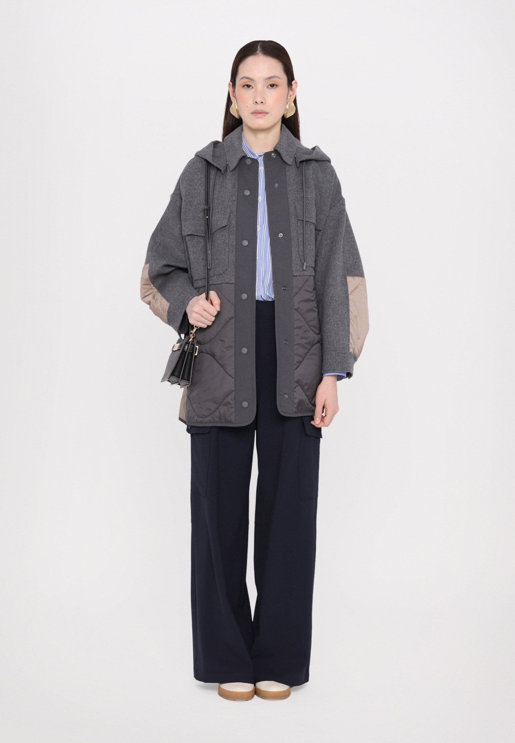 WEEKEND MaxMara OSSOLA - Light jacket - medium grey/grey