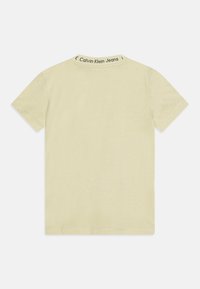 Calvin Klein Jeans EXCLUSIVE INTARSIA UNISEX 2 PACK - Basic póló - green haze/black