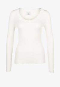 Não selecionado, cream white