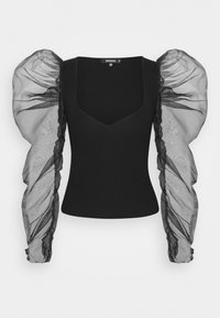 Missguided Strickpullover - black