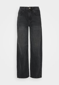 LOGAN - Wide leg - black