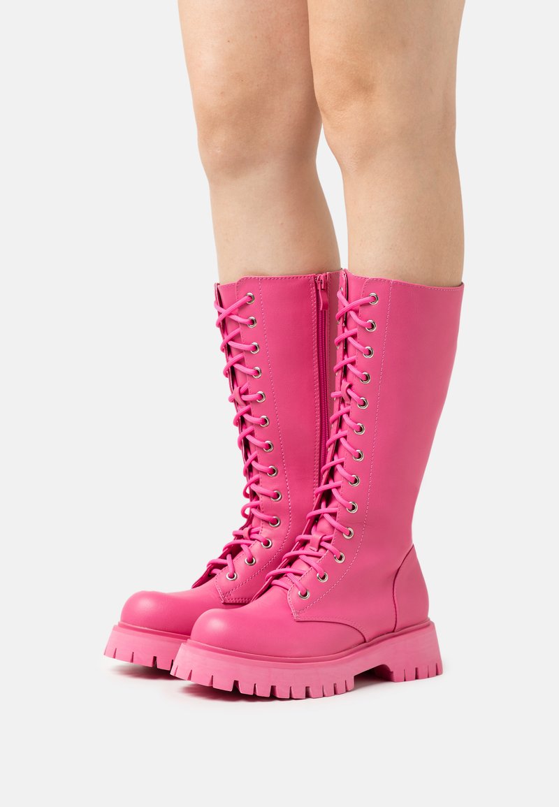 Koi Footwear Kozaki sznurowane Zalando.pl