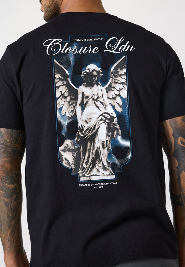 LIGHTNING STATUE BACK PRINT TEE - Print T-shirt2